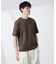 パネルボーダーTシャツ 半袖