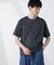 パネルボーダーTシャツ 半袖