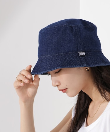 Healthknit／デニムバケットハット