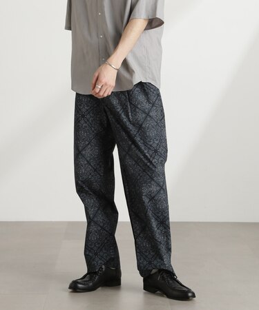 オリジナルパターンイージーパンツ