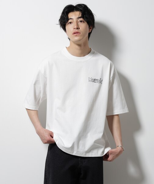 「MOFFISIE」オリジナル刺繍プリント Tシャツ 半袖
