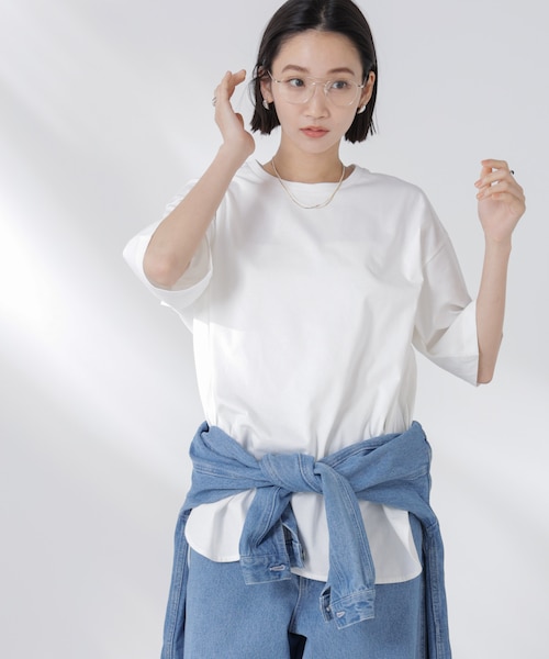 アロー様 ラウンドヘムTシャツ 7500024S0166_l1_a041.jpg