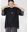メッシュ×シフォンコンビチュニックトップス