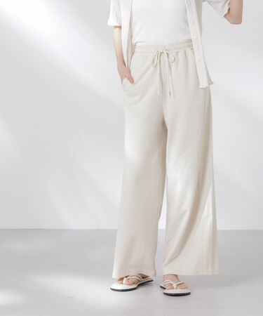 ダンボールカットワイドパンツ