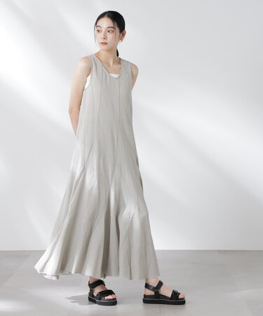 GREYCHORD／ASHLEY スリーブレスドレス