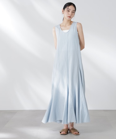 GREYCHORD／ASHLEY スリーブレスドレス