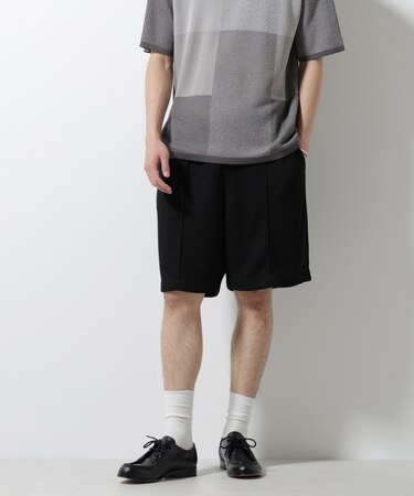 ジャガードニットソーショートパンツ（セットアップ可）