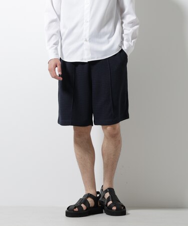 ジャガードニットソーショートパンツ（セットアップ可）