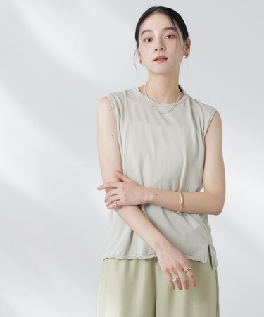 GREYCHORD／SOFIE スリーブレスTシャツ