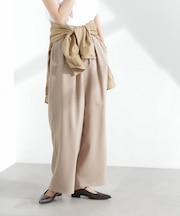 メランジドライ イージーワイドパンツ(セットアップ可)