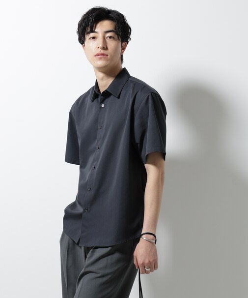 スタンダードレギュラーカラーシャツ／半袖