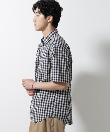 オリジナルギンガムシャツ 半袖