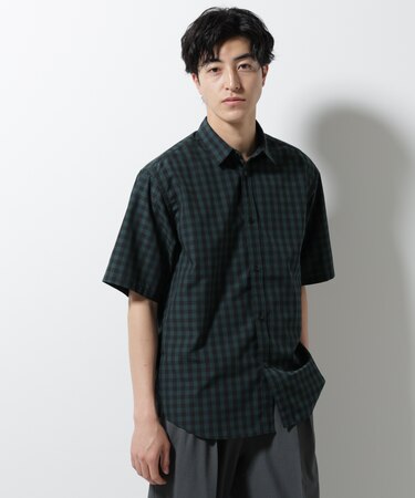 オリジナルギンガムシャツ 半袖