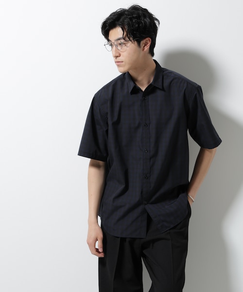 トップス ULTERIOR C/S PARACHUTE CLOTH P/O SHIRT ULTERIOR／C／S PARACHUTE CLOTH P／O SHIRT｜ナノ・ユニバースの通販