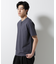 ジャージーサッカーヘンリーネックTシャツ 半袖