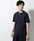 ジャージーサッカーヘンリーネックTシャツ 半袖
