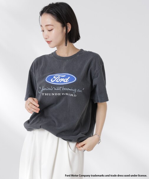 GOOD ROCK SPEED／Ford Tシャツ チャコール