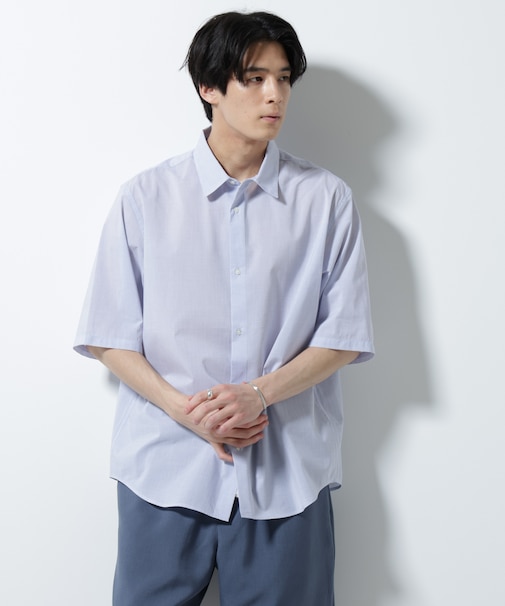 TEXBRID(R)レギュラーカラーシャツ 半袖