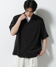ハンドステッチリラックスシャツ 半袖