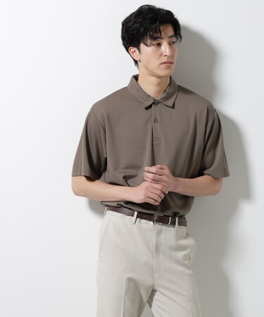 ポンチポロシャツ半袖