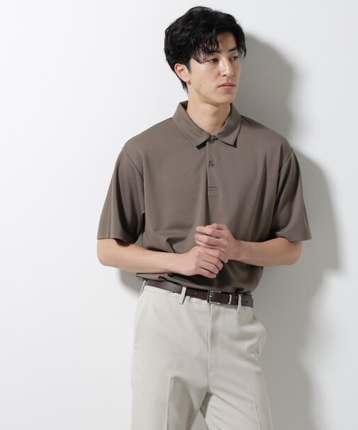 ポンチポロシャツ半袖