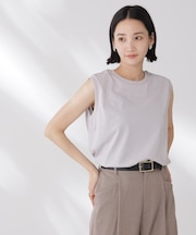 吸水速乾抗菌防臭ノースリーブトップス