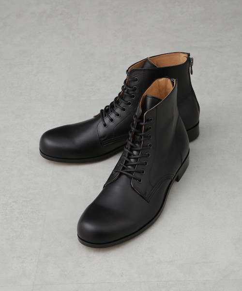 PADRONE THE STANDARD LINE／ 別注 BACK ZIP LACEUP BOOTS／ バック