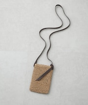 ストローメッシュスクエアポーチ