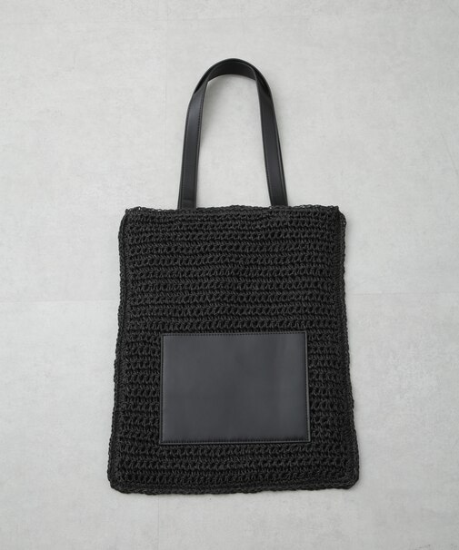 ストローメッシュトートバッグ