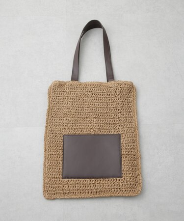 ストローメッシュトートバッグ