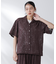 made in india カットワークジャカードシャツ(セットアップ可)