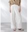 made in india カットワークジャカードパンツ(セットアップ可)
