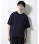 フェイクレイヤードキーネックTシャツ 半袖