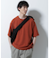 フェイクレイヤードキーネックTシャツ 半袖
