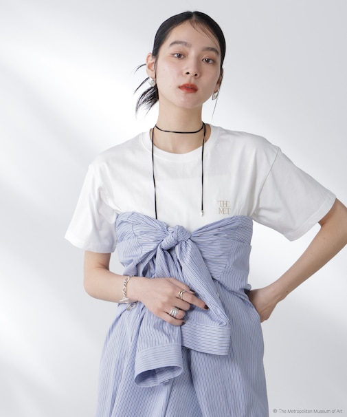 The Met 別注ロゴプリントTシャツ