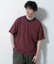 20シルケットボーダーTシャツ 半袖