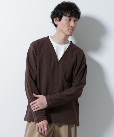 エアパッセージ ジャージーカーディガン