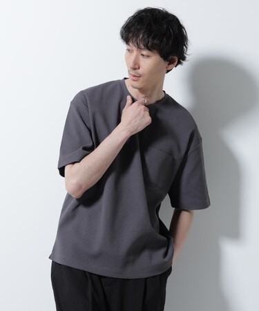 ドライソフトワッフルTシャツ 半袖