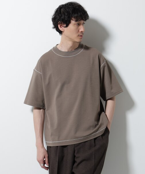 テクニックステッチTシャツ 半袖