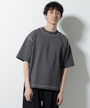 テクニックステッチTシャツ 半袖