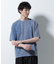 ｢A-C-Z｣2トーンピグメントTシャツ 半袖