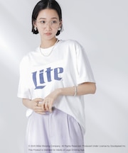GOOD ROCK SPEED／Miller LITE Tシャツ ホワイト