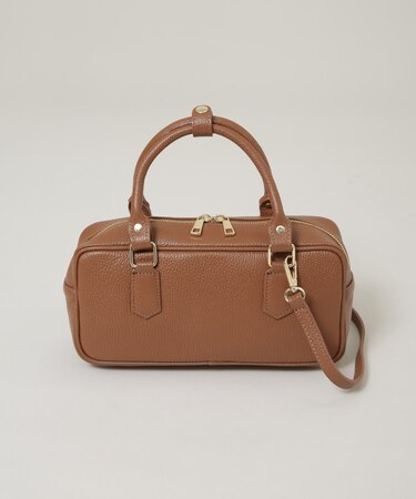 AULENTTI／レザー2WAYスクエアボストン