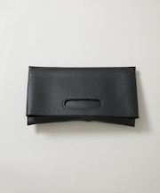 WEB限定／シンセティックレザー2WAYクラッチバッグ