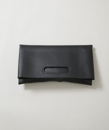 WEB限定／シンセティックレザー2WAYクラッチバッグ