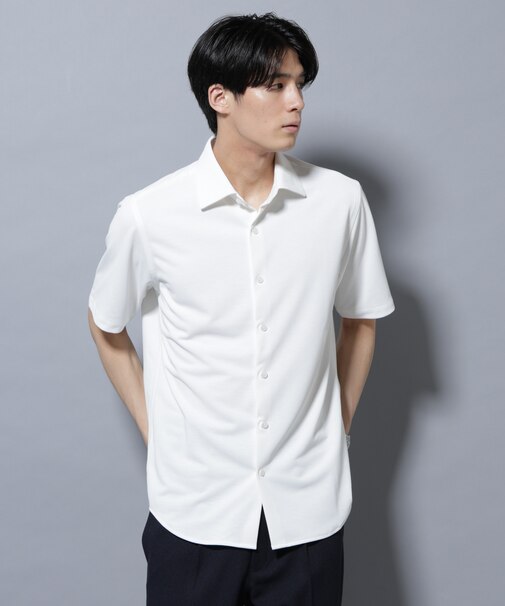 「N SHIRTS」 AERO FREEZE 鹿の子シャツ