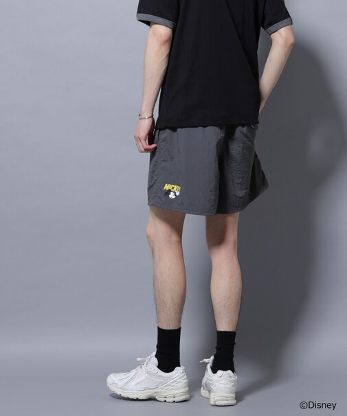 「NJ/CLUB」 ミッキーマウス/ナイロンショーツ
