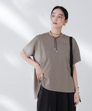 NANOFINE強撚コットンワイドTシャツ