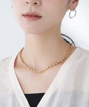SOAC／Drop Chain Short Necklace