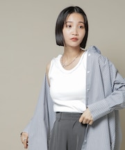 レーストリミングタンクトップ